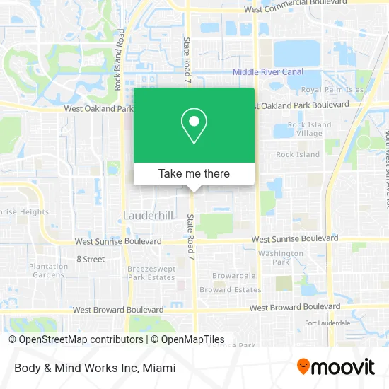 Body & Mind Works Inc map