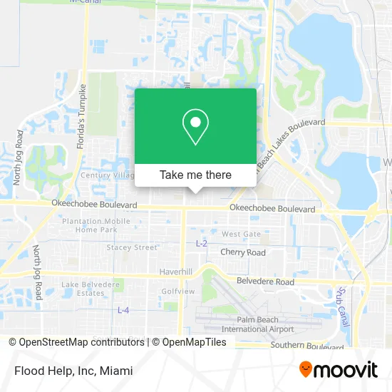 Flood Help, Inc map