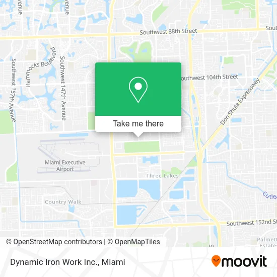 Dynamic Iron Work Inc. map