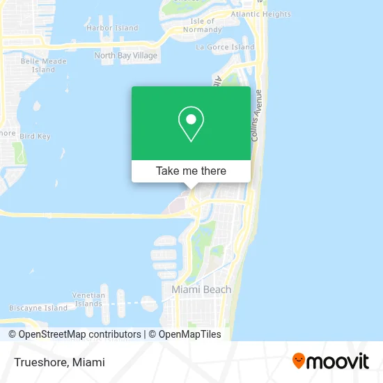 Trueshore map