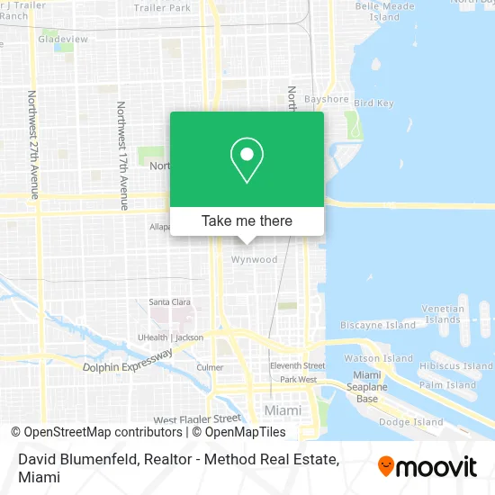 David Blumenfeld, Realtor - Method Real Estate map