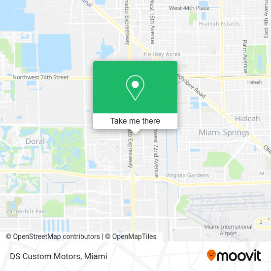 DS Custom Motors map