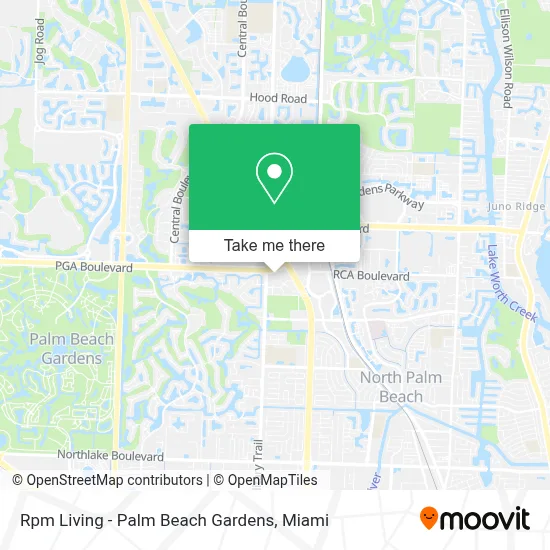 Rpm Living - Palm Beach Gardens map