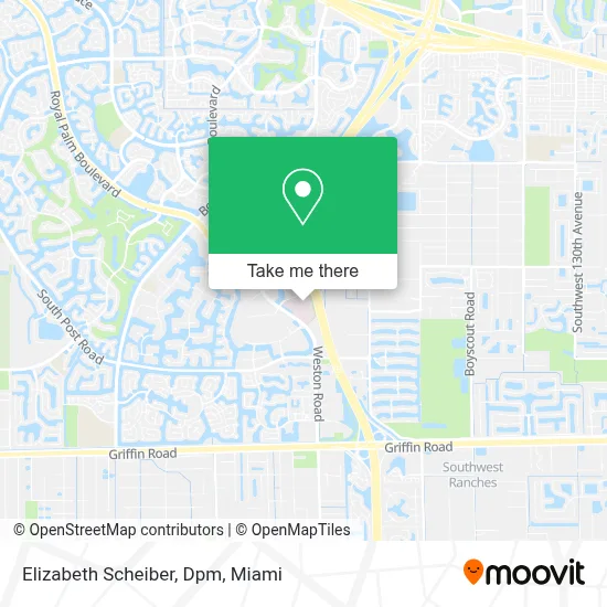 Elizabeth Scheiber, Dpm map