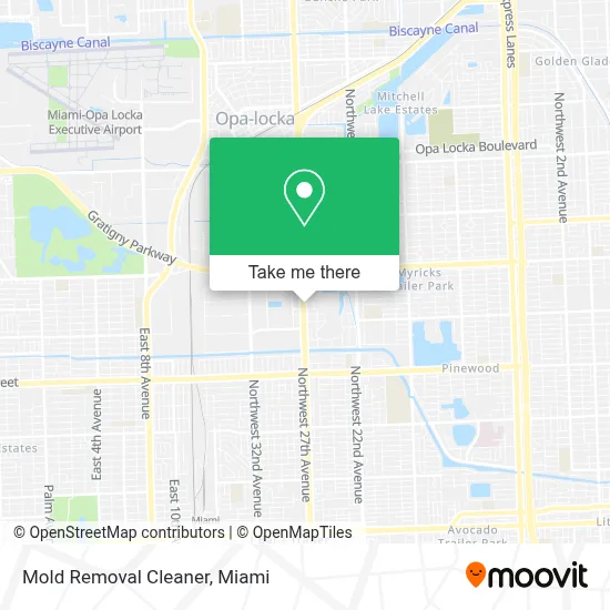 Mold Removal Cleaner map
