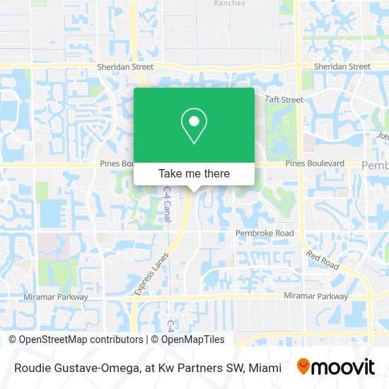 Roudie Gustave-Omega, at Kw Partners SW map