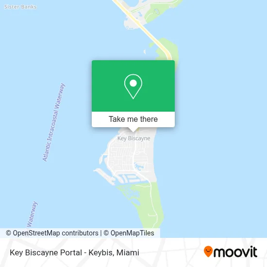Key Biscayne Portal - Keybis map