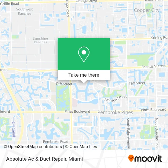 Absolute Ac & Duct Repair map
