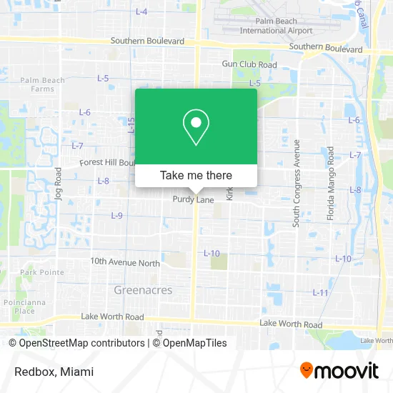 Redbox map