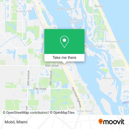 Mobil map
