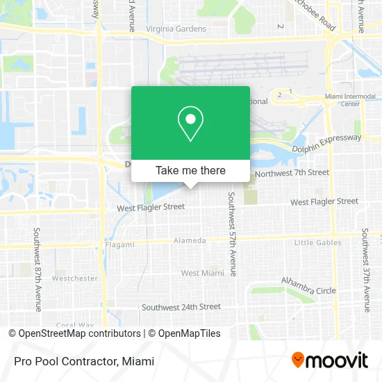 Pro Pool Contractor map