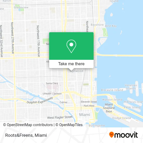 Roots&Freens map