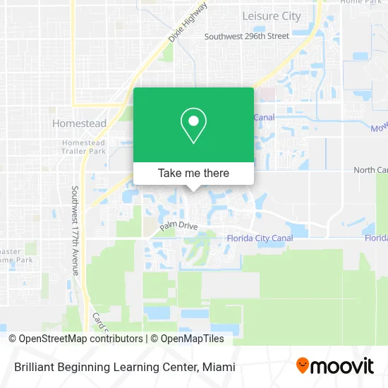 Brilliant Beginning Learning Center map