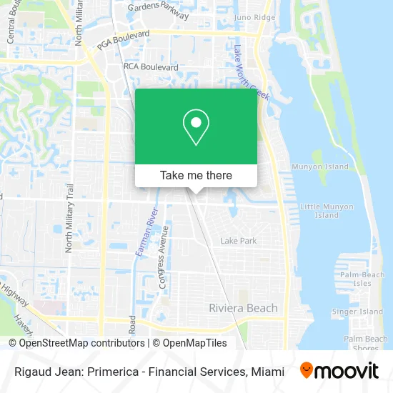 Rigaud Jean: Primerica - Financial Services map