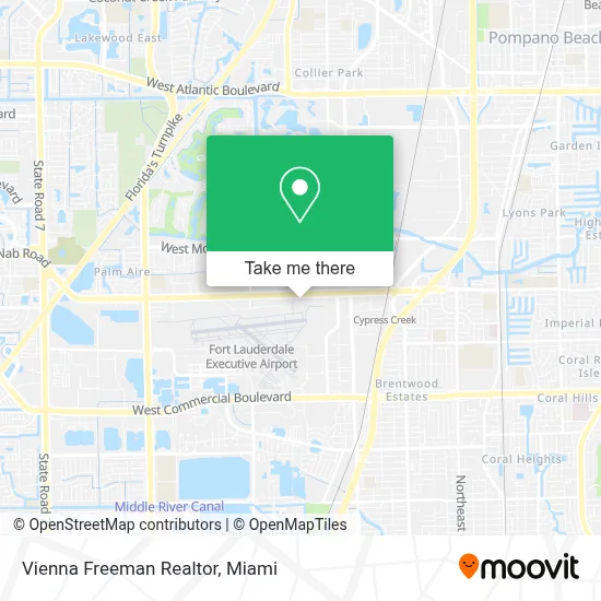 Vienna Freeman Realtor map