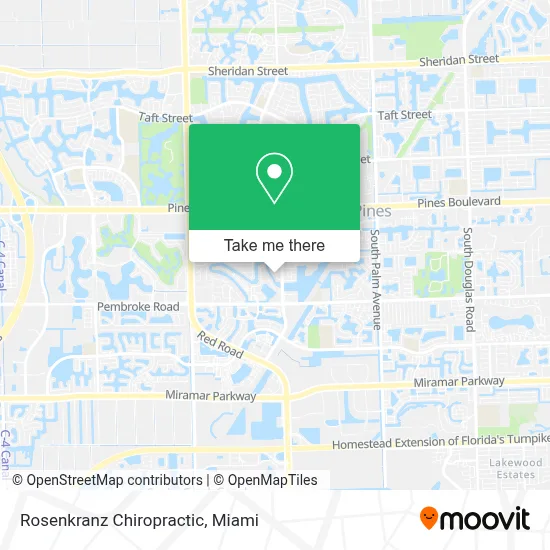 Rosenkranz Chiropractic map
