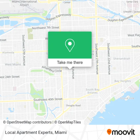 Local Apartment Experts map