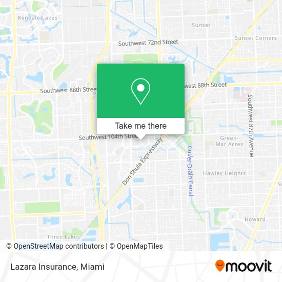 Lazara Insurance map