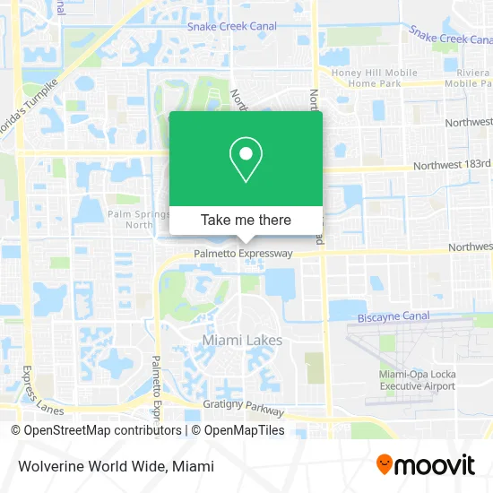 Wolverine World Wide map