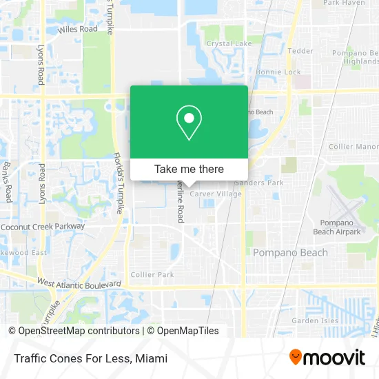 Traffic Cones For Less map