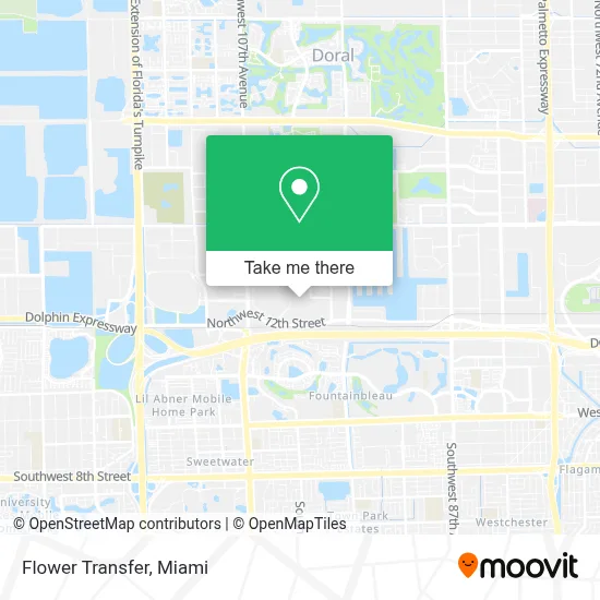 Flower Transfer map