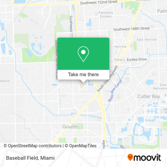 Baseball Field map