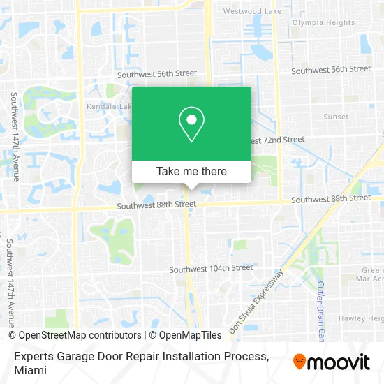 Experts Garage Door Repair Installation Process map
