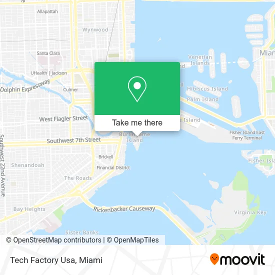 Tech Factory Usa map