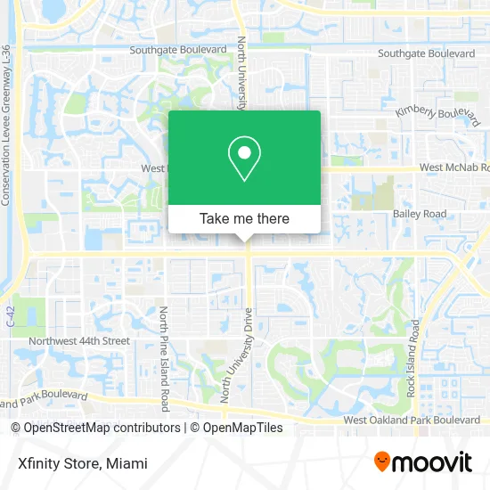 Xfinity Store map