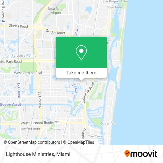 Lighthouse Ministries map