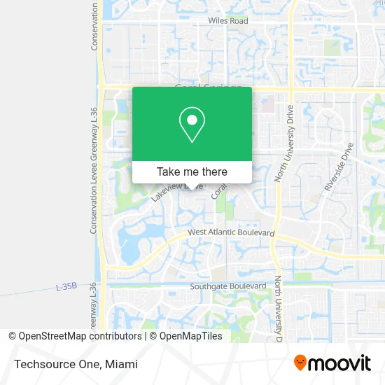 Techsource One map