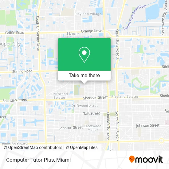 Computer Tutor Plus map