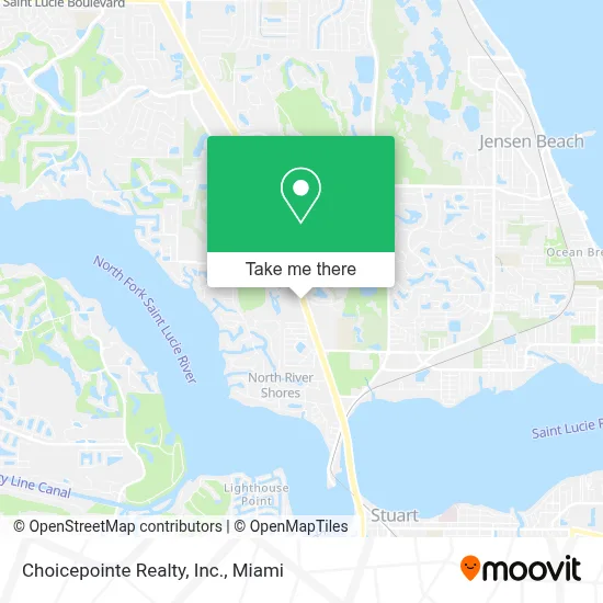 Choicepointe Realty, Inc. map