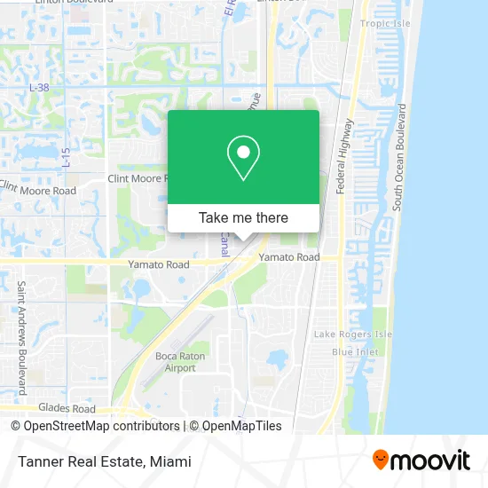 Tanner Real Estate map