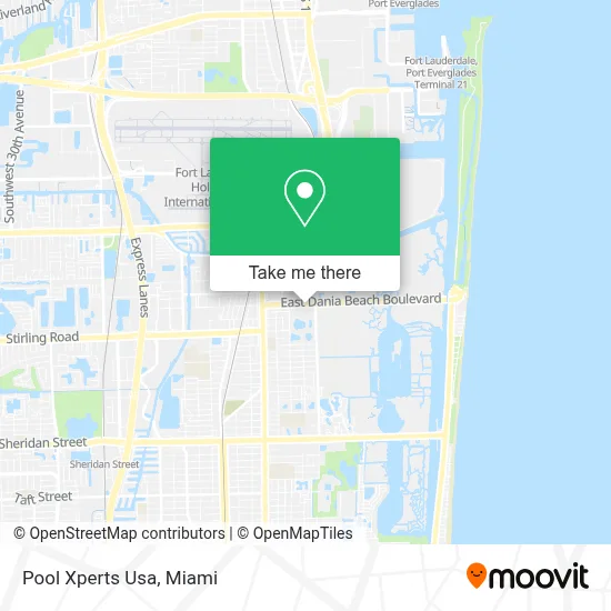 Pool Xperts Usa map