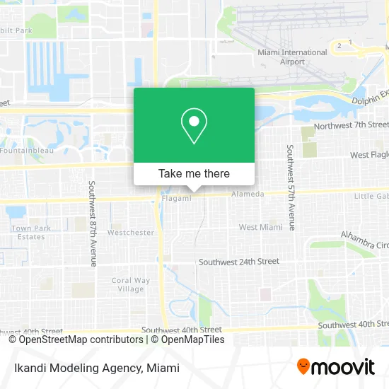 Ikandi Modeling Agency map