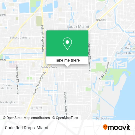 Code Red Drops map