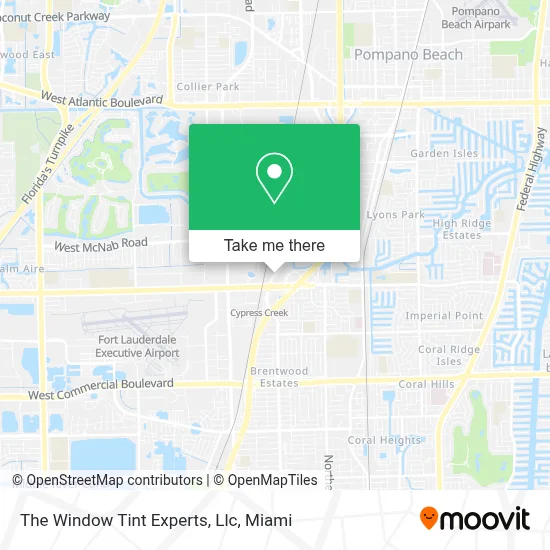 The Window Tint Experts, Llc map