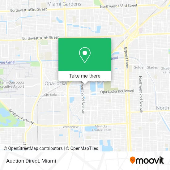 Auction Direct map