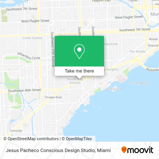 Jesus Pacheco Conscious Design Studio map