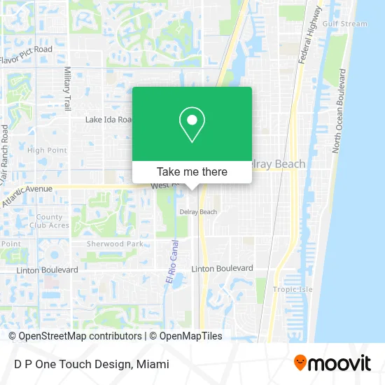 D P One Touch Design map