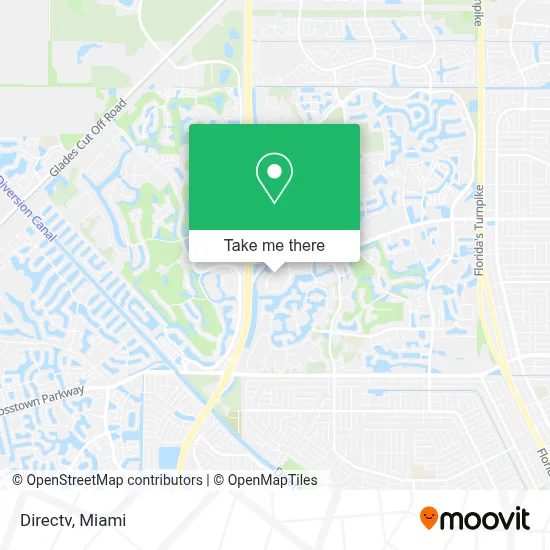 Directv map