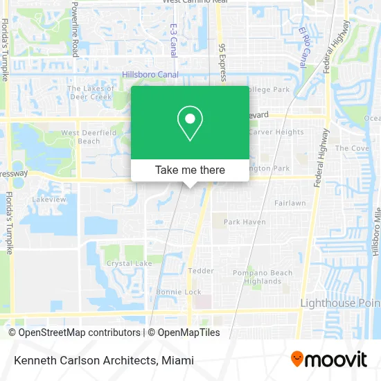 Kenneth Carlson Architects map