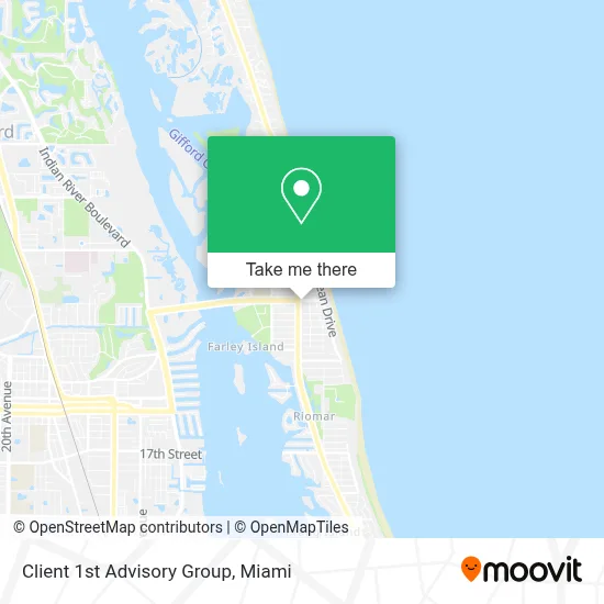 Client 1st Advisory Group map