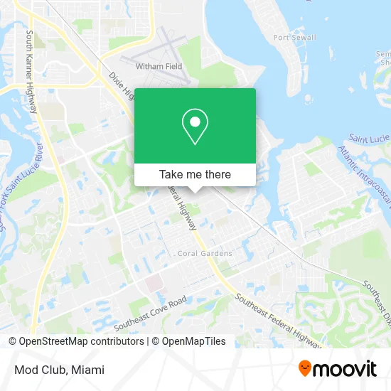 Mod Club map
