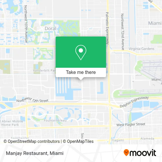Manjay Restaurant map