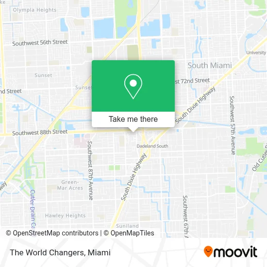 The World Changers map