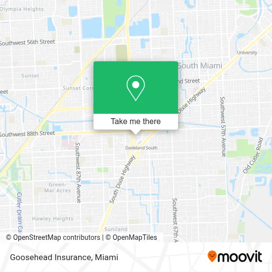 Goosehead Insurance map
