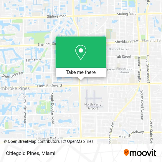 Citiegold Pines map