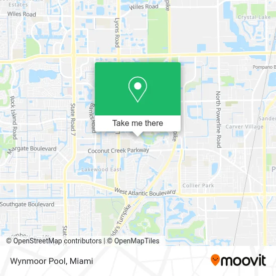 Wynmoor Pool map